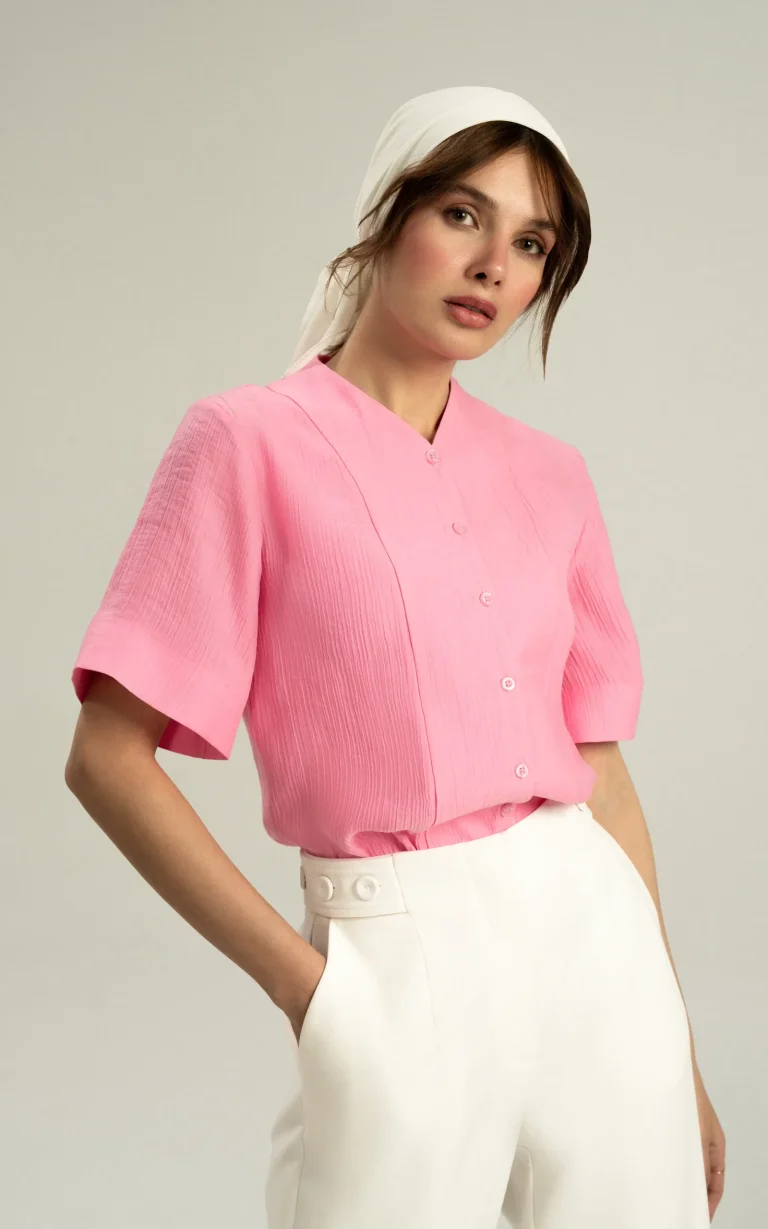 Front pink shirt Nevado Womens shirt