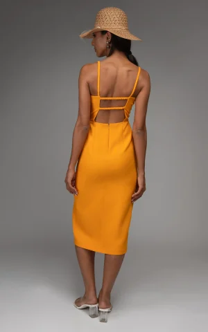 Hind of nevado's Womens Orange Dress