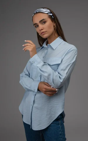 Nevado Womens Sky Blue Shirt