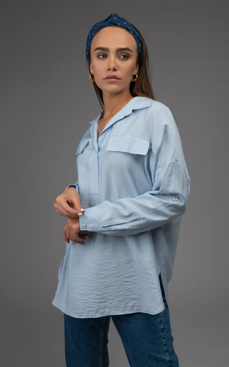 nevado Womens comfort Sky Blue Blouse