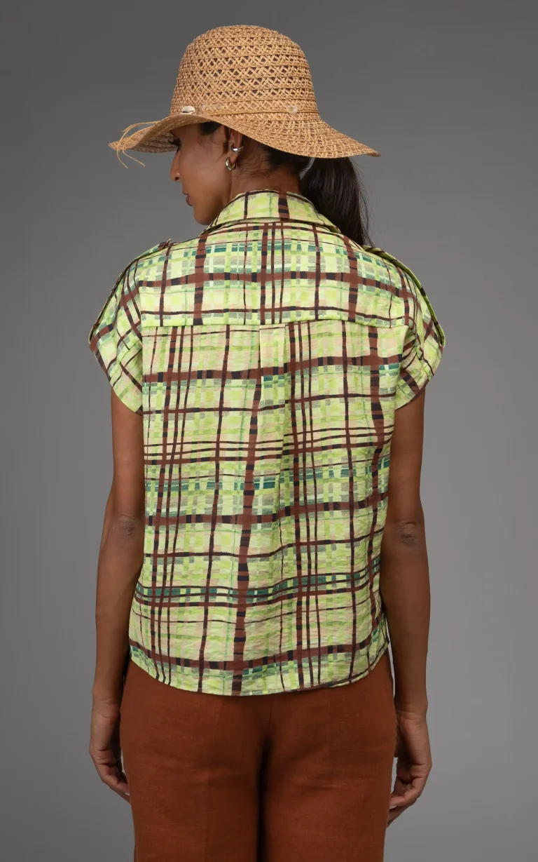 Hind of nevado Womens Multi-color Patterned Blouse