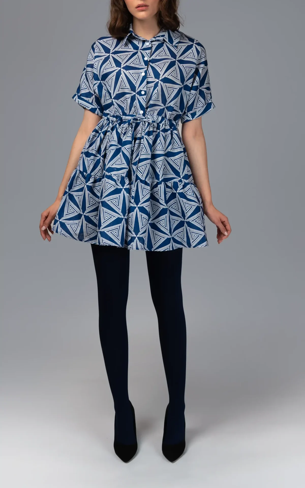 Front of nevado Womens patterned dress