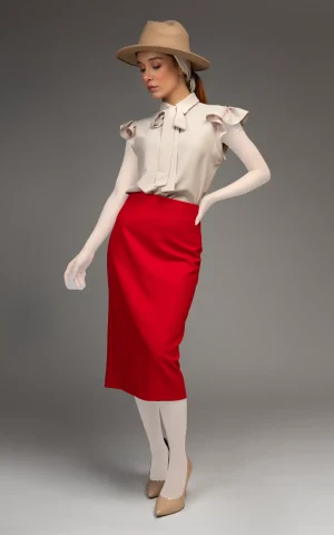 nevado Womens red Skirt