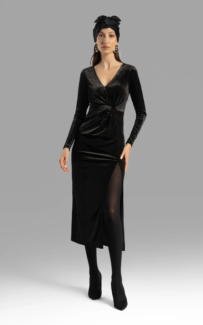 nevado womens black formal velvety formal dress