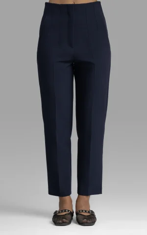 nevado womens navy-blue straight legged pants