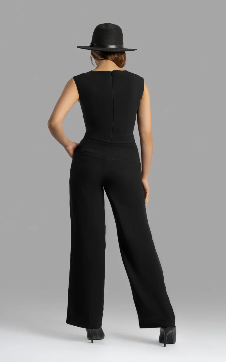 nevado womens strapped sleeveles black formal overall