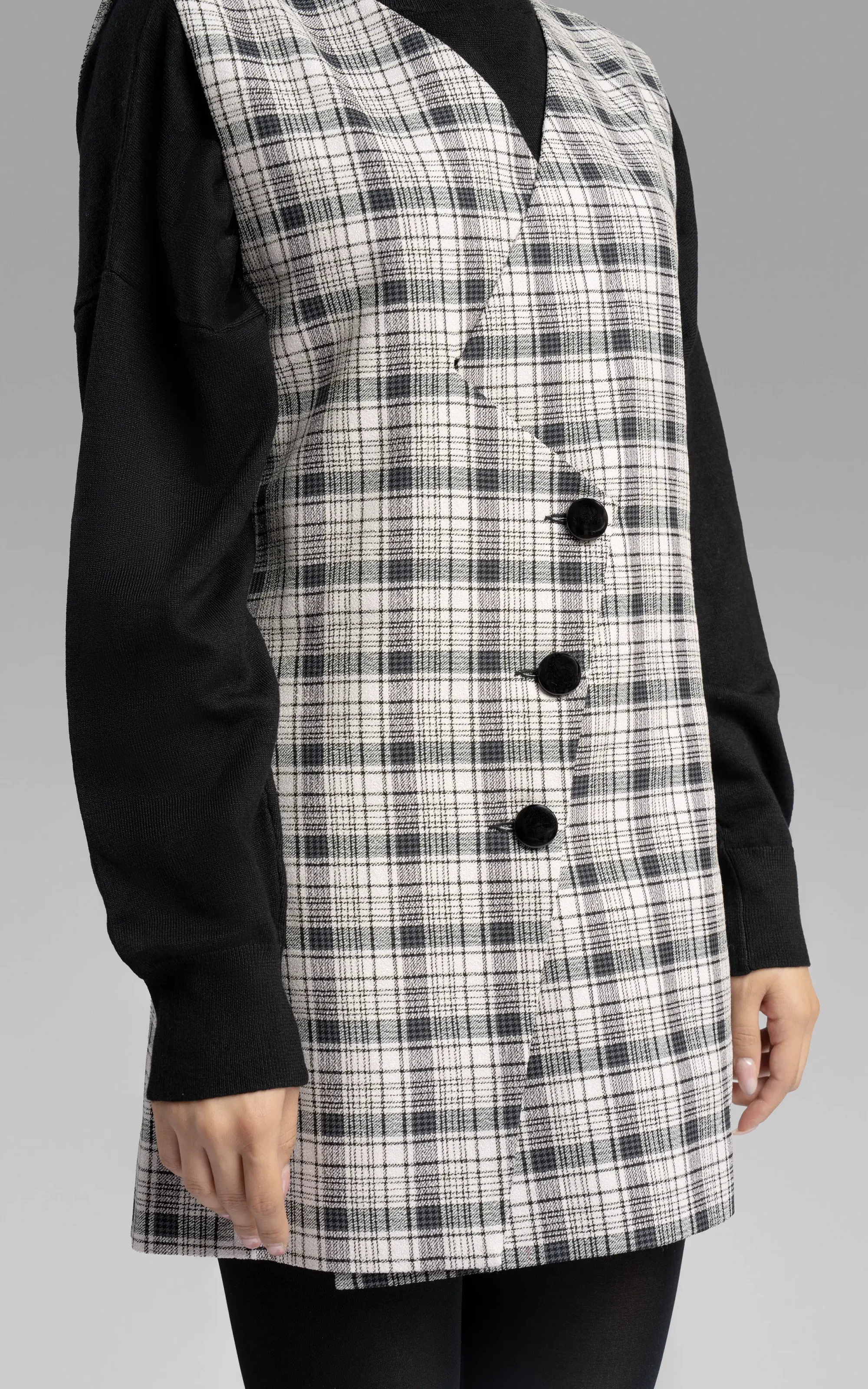 nevado womens plaid patterned Jacket