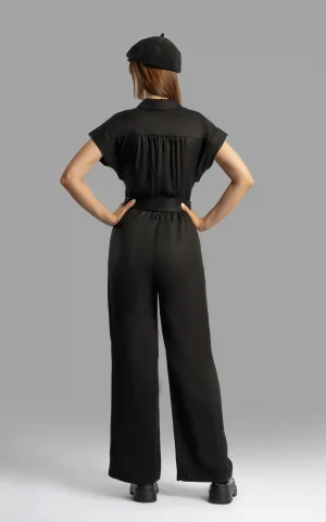 nevado womens black cap sleeves overall