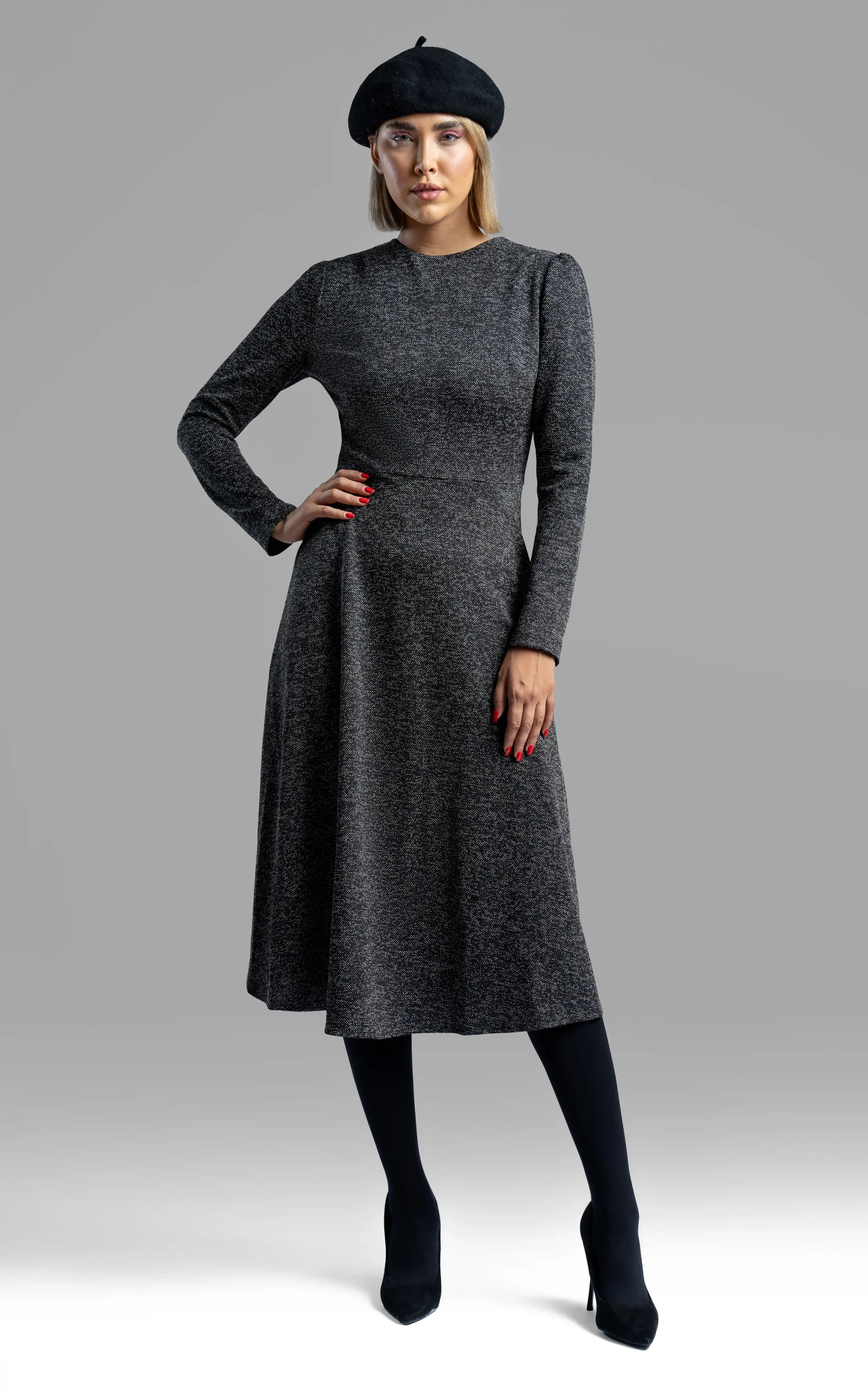 nevado womens warm and comfortable long sleeve dress