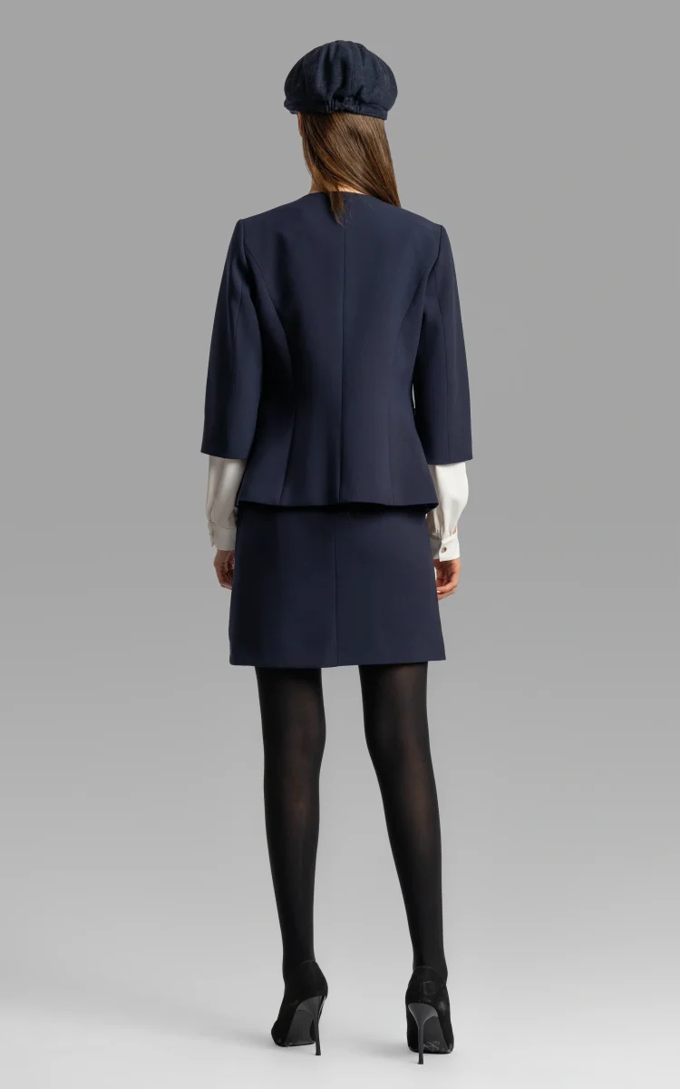 nevado womens navy-blue coat