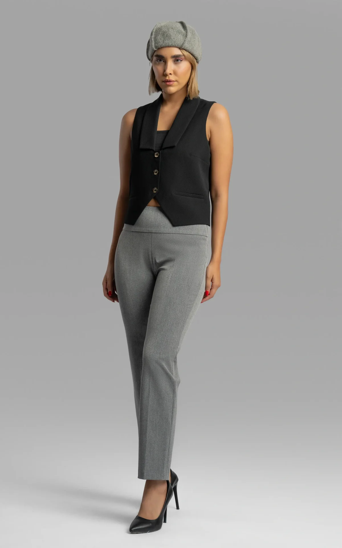 nevado womens formal gray pants